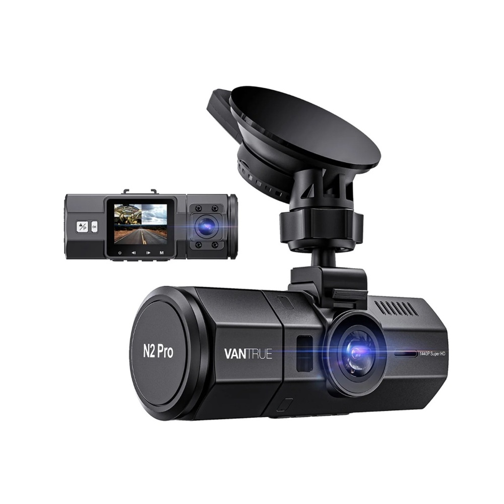 N2 Pro Dual Dash Cam - Night Vision Black VANTRUE camera only no accessories - Picture 6 of 13